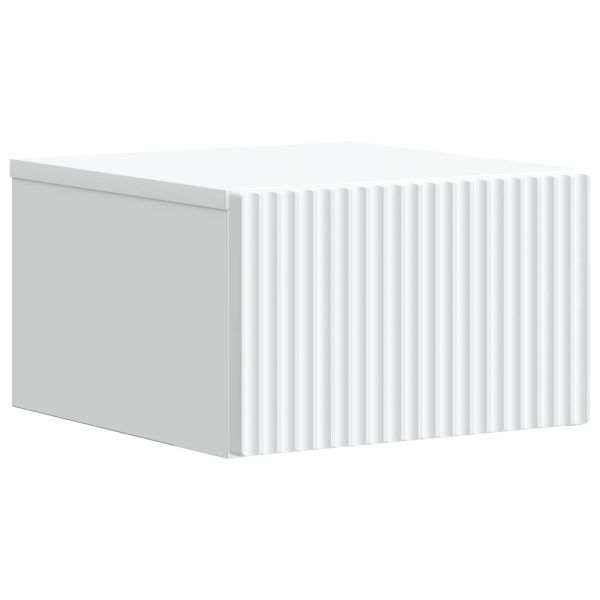Спален шкаф с монтаж на стена 2 pcs Бяло 33 x 34,5 x 20 см