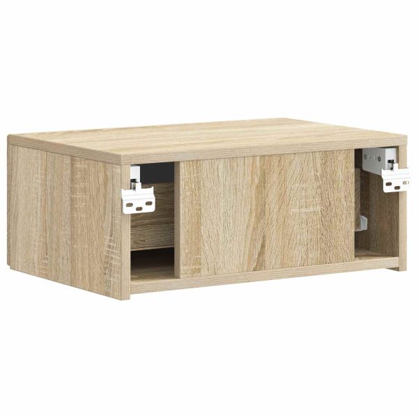 Спален шкаф с монтаж на стена Дъб сонома 49 x 34,5 x 20 см