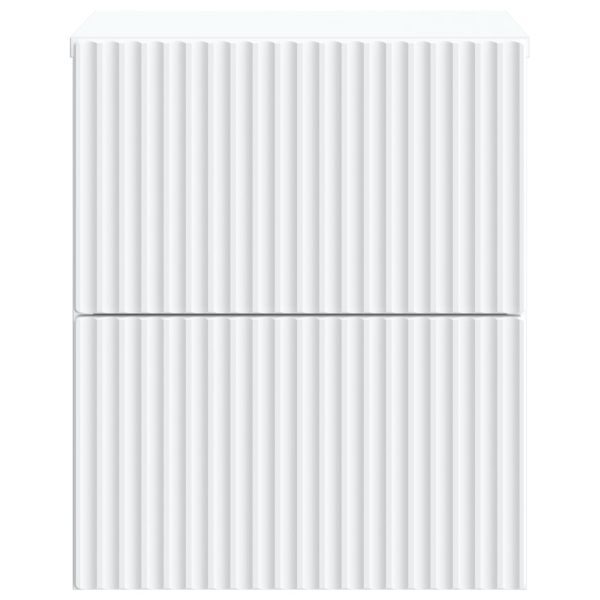 Спален шкаф с монтаж на стена 2 pcs Бяло 33 x 34,5 x 40 см