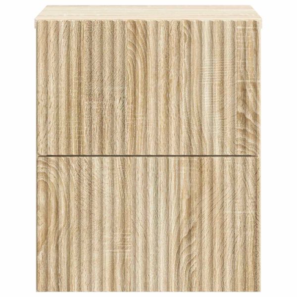 Спален шкаф с монтаж на стена Дъб сонома 33 x 34,5 x 40 см
