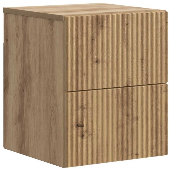 Спален шкаф с монтаж на стена Дъб артизан 33 x 34,5 x 40 см