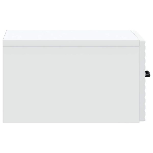 Спален шкаф с монтаж на стена 2 pcs Бяло 34,5 x 33 x 20 см