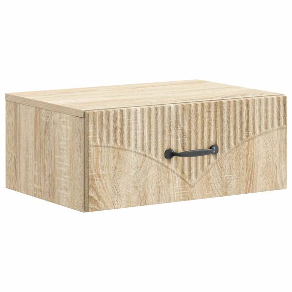 Спален шкаф с монтаж на стена Дъб сонома 49 x 34,5 x 20 см