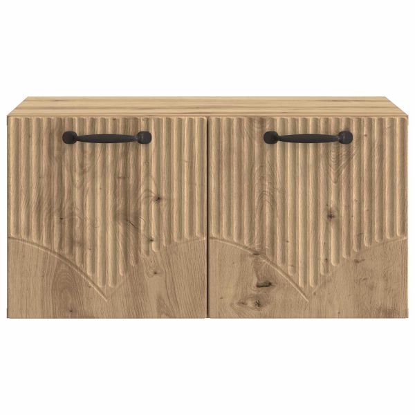 Стенно монтиран ТВ шкаф Дъб артизан 59,5 x 41 x 30 см