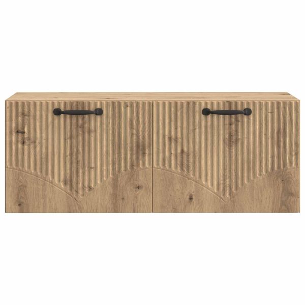 Стенно монтиран ТВ шкаф Дъб артизан 78,5 x 31 x 30 см