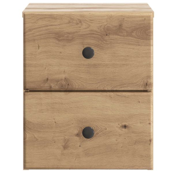 Спален шкаф с монтаж на стена Дъб артизан 34,5 x 33 x 40 см