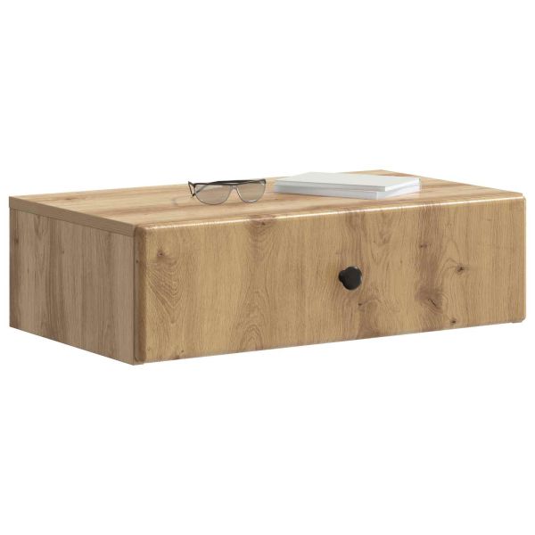 Стенен страничен масичка Дъб артизан 59 x 34,5 x 17 см