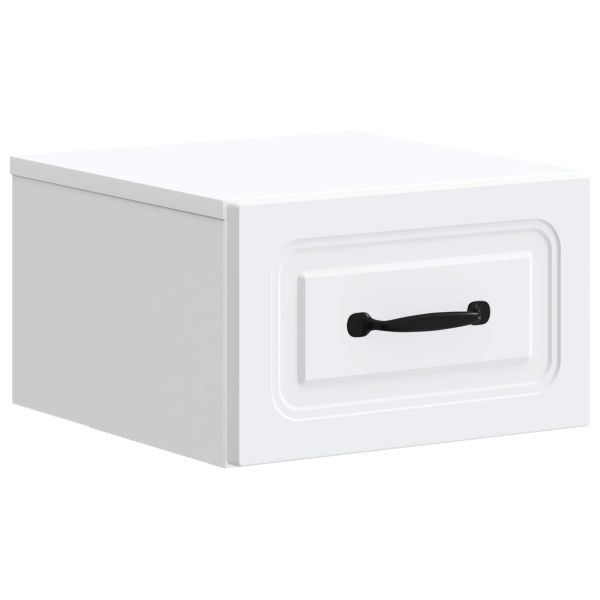 Спален шкаф с монтаж на стена 2 pcs Бяло 34,5 x 33 x 20 см