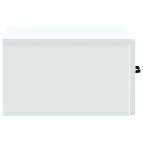 Спален шкаф с монтаж на стена 2 pcs Бяло 34,5 x 33 x 20 см