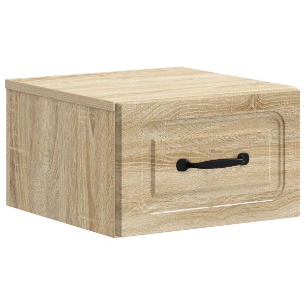 Спален шкаф с монтаж на стена Дъб сонома 34,5 x 33 x 20 см