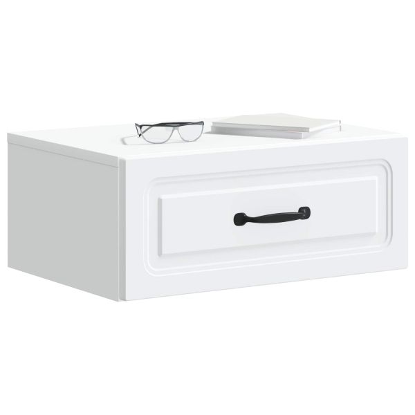 Спален шкаф с монтаж на стена 2 pcs Бяло 49 x 34,5 x 20 см