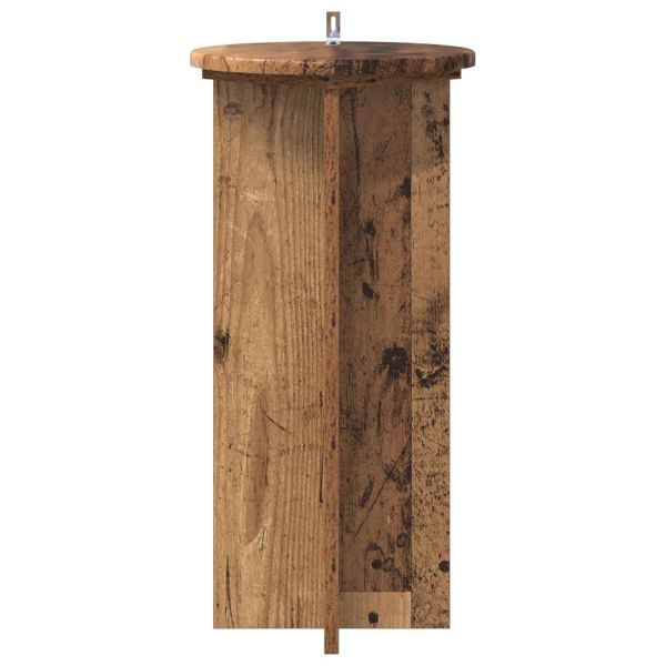 Стойка за растения 2 pcs Старо дърво 29,5 x 29,5 x 60 см