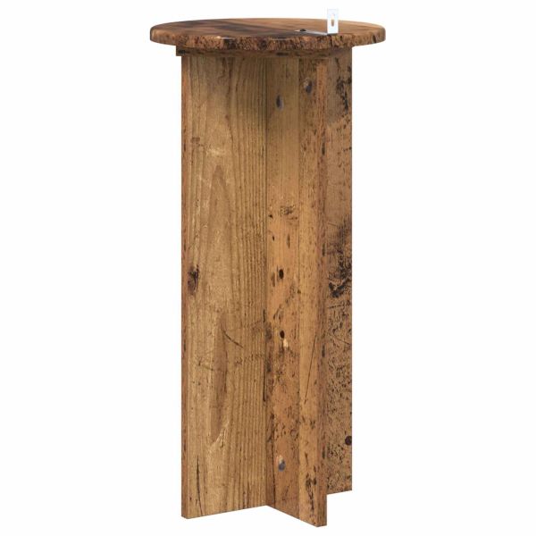 Стойка за растения 2 pcs Старо дърво 29,5 x 29,5 x 60 см