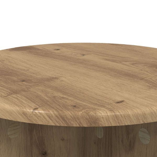 Стойка за растения 2 pcs Дъб артизан 40 x 40 x 40 cm