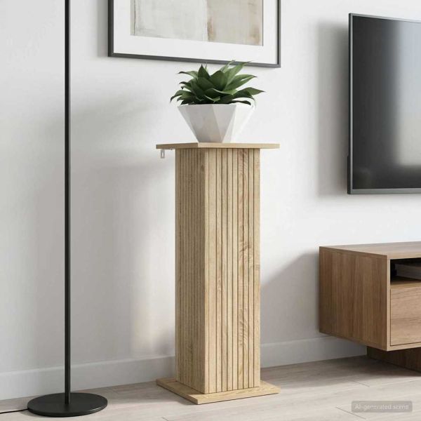 Стойка за растения Дъб сонома 30,5 x 30 x 80,5 см