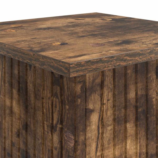 Стойка за растения Опушен дъб 30,5 x 30 x 80,5 см