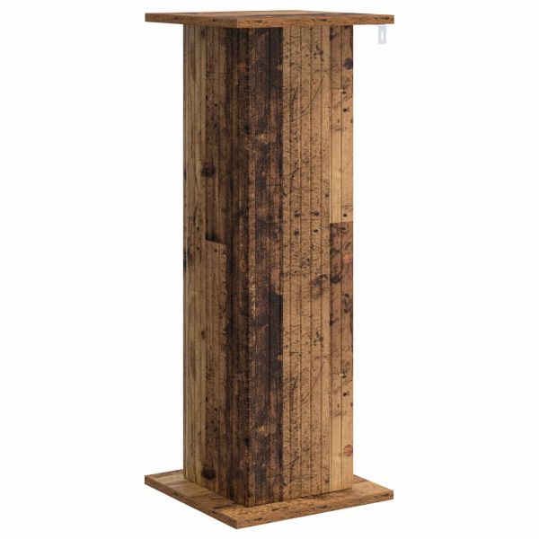 Стойка за растения 2 pcs Старо дърво 30,5 x 30 x 80,5 см