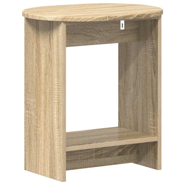 Странична маса Дъб сонома 50 x 39,5 x 55 см Инженерна дървесина