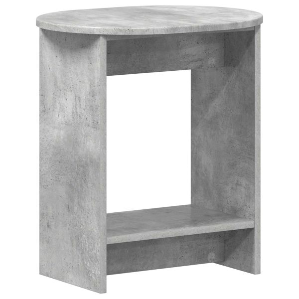 Странична маса Бетонно сиво 50 x 39,5 x 55 см