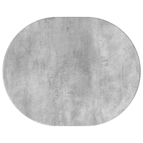Странична маса Бетонно сиво 50 x 39,5 x 55 см