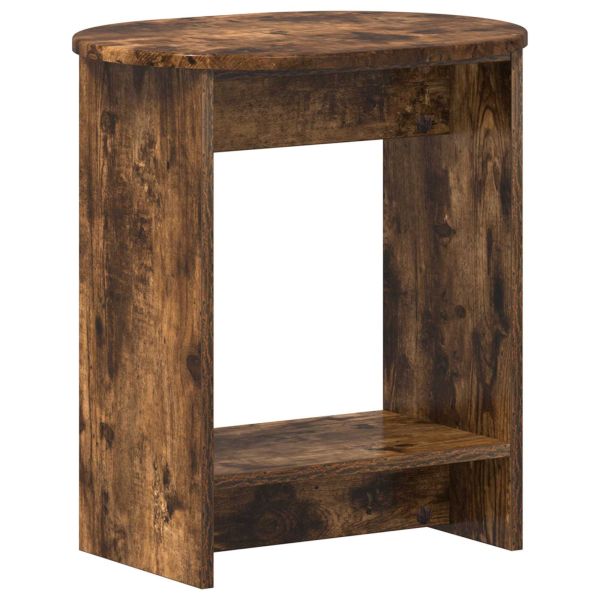 Странична маса Опушен дъб 50 x 39,5 x 55 см Инженерна дървесина