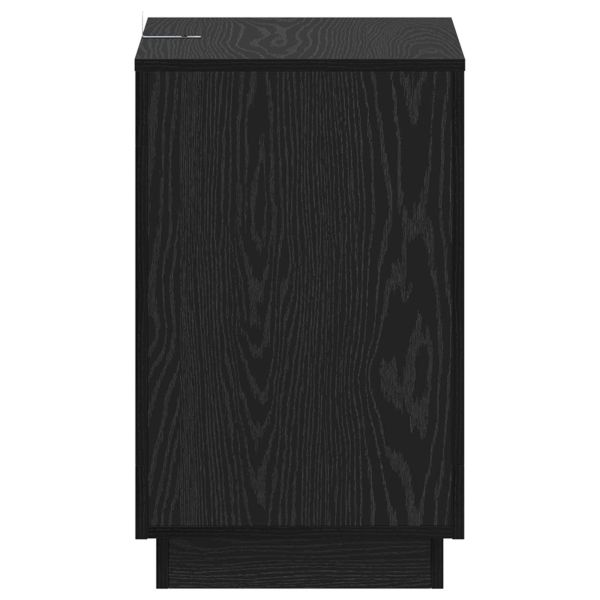 Странична маса Черен дъб 60 x 40 x 65 см Инженерна дървесина