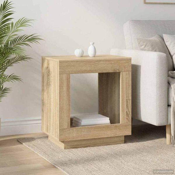 Странична маса Дъб сонома 60 x 40 x 65 см Инженерна дървесина