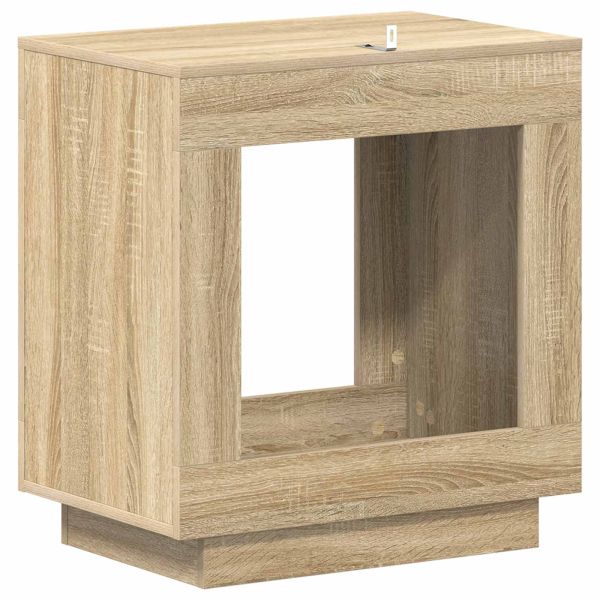 Странична маса Дъб сонома 60 x 40 x 65 см Инженерна дървесина