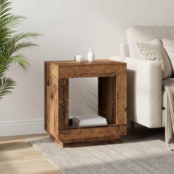 Странична маса Старо дърво 60 x 40 x 65 см Инженерна дървесина