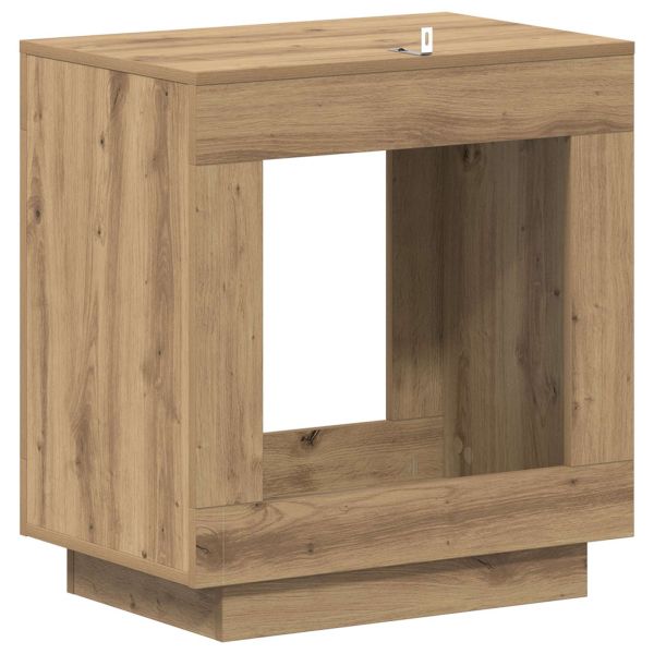 Странична маса Дъб артизан 60 x 40 x 65 см Инженерна дървесина