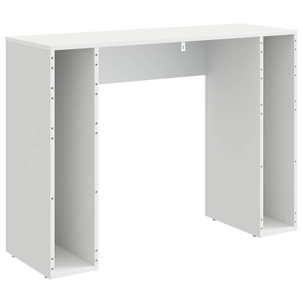 Масичка за кафе Бяло 102 x 35 x 75 см Инженерна дървесина