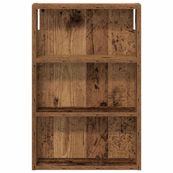 Банен стенен шкаф с рафт Старо дърво 40 x 10 x 60,5 см