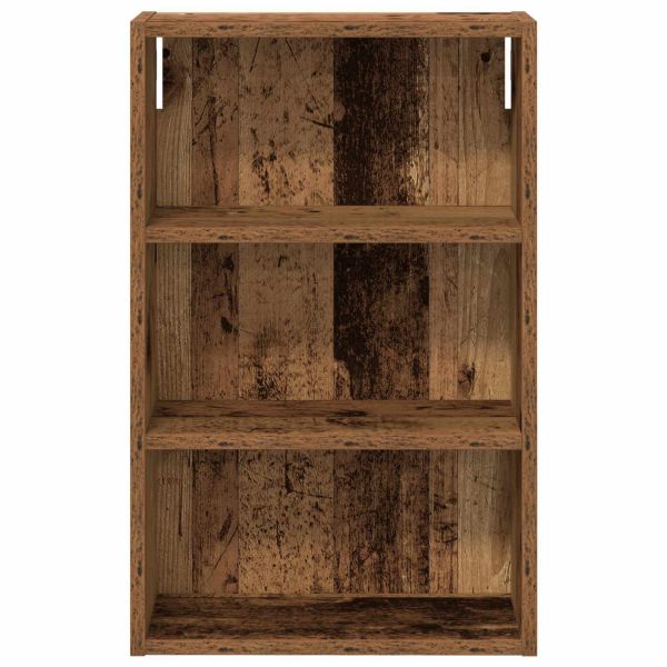 Банен стенен шкаф с рафт Старо дърво 40 x 16 x 62,5 см