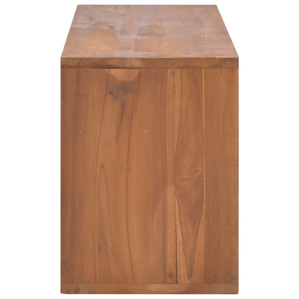 ТВ шкаф, 90x30x40 cм, тиково дърво масив