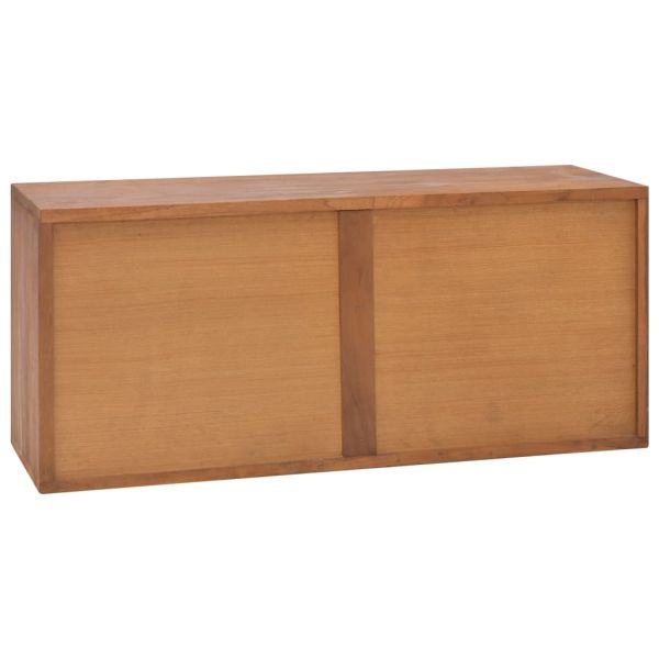 ТВ шкаф, 90x30x40 cм, тиково дърво масив