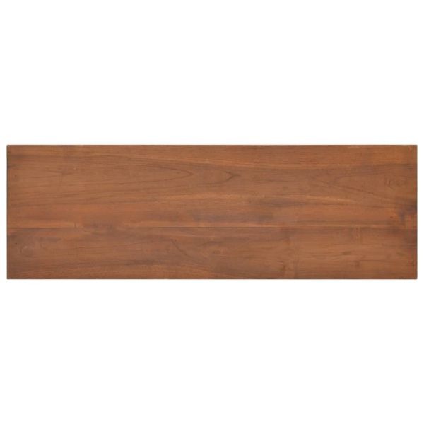 ТВ шкаф, 90x30x40 cм, тиково дърво масив