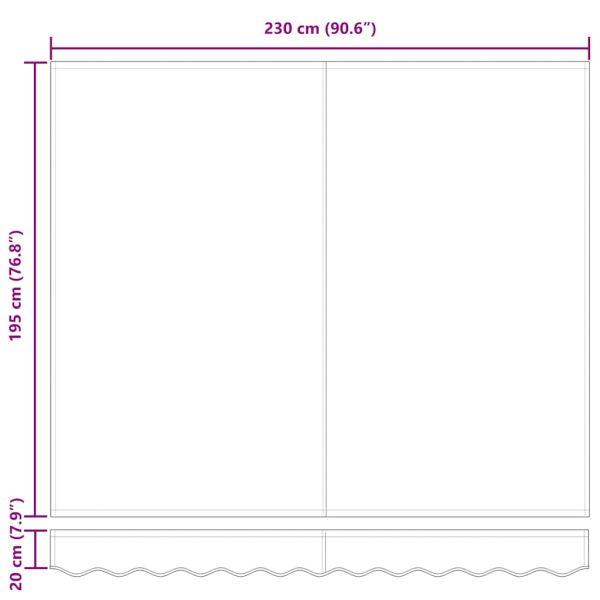 Сгъваем навес Светлосиво 250 x 200 cm текстил