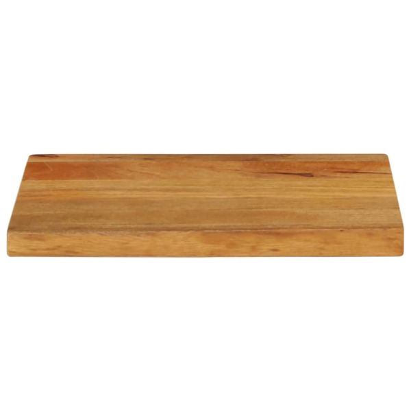 Плот за маса, жив ръб, 40x20x2,5 см, масивно дърво манго