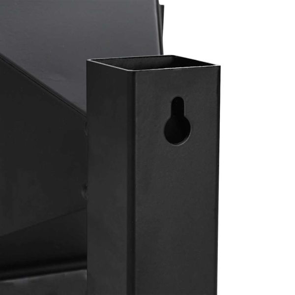Уловител за сачми Черно 17.5 x 17.5 x 17 см Стомана