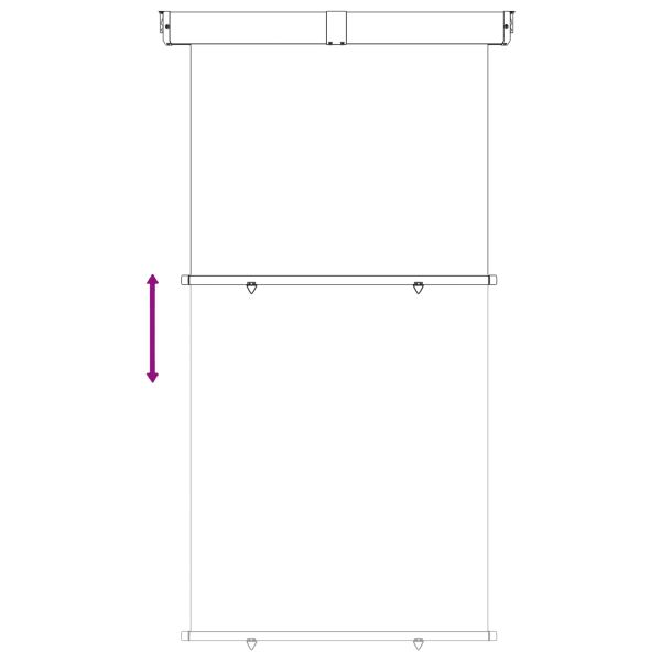 Навес за странична защита на балкон