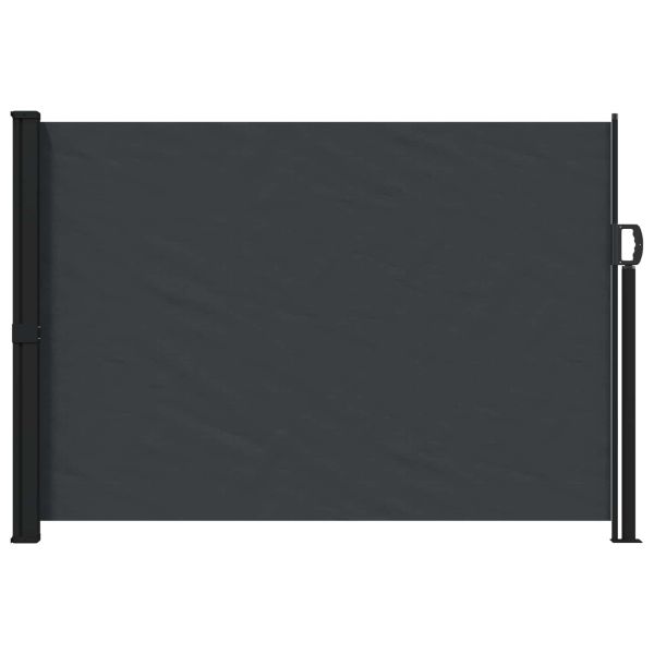 Сгъваема странична перголка Черно 300 x 170 cm Полиестер