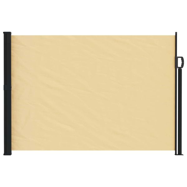 Сгъваема странична перголка Пясък 500 x 120 cm Полиестер