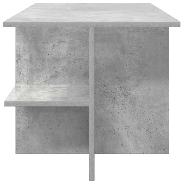 Масичка за кафе Бетонно сиво 87 x 50 x 45 см