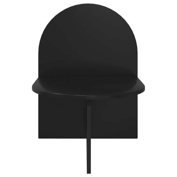 Нощно шкафче Черен дъб 48 x 49 x 65 см