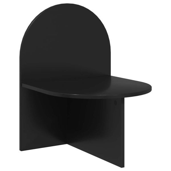 Нощно шкафче 2 pcs Черен дъб 48 x 49 x 65 см