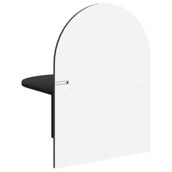 Нощно шкафче 2 pcs Черен дъб 48 x 49 x 65 см