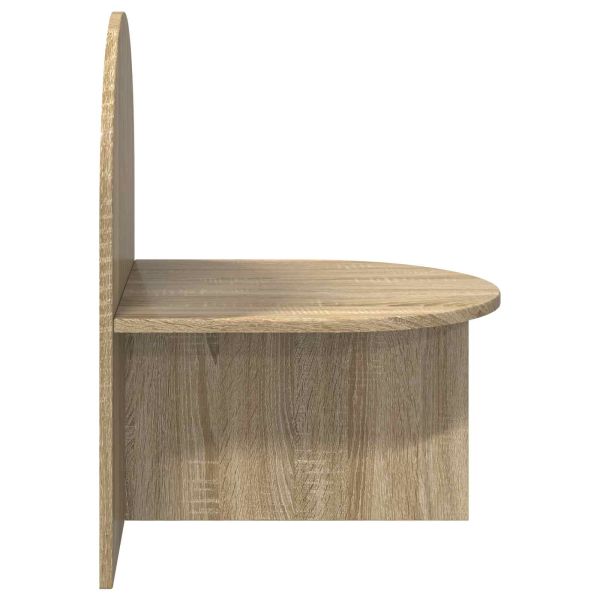 Нощно шкафче 2 pcs Дъб сонома 48 x 49 x 65 см