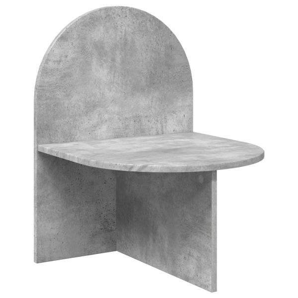 Нощно шкафче Бетонно сиво 48 x 49 x 65 см