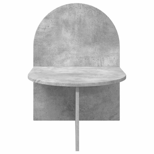 Нощно шкафче 2 pcs Бетонно сиво 48 x 49 x 65 см