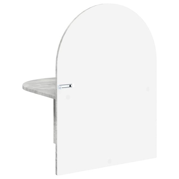 Нощно шкафче 2 pcs Бетонно сиво 48 x 49 x 65 см